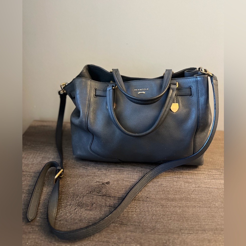 Beanpole Leather Crossbody Purse